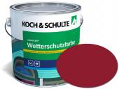 Wetterschutzfarbe Rubinrot RAL 3003 Lignolan®