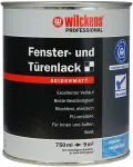 Fenster- & Türenlack seidenmatt | 750 ml | Weiß - Wilckens Professional