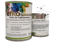 2K Fußbodenfarbe in Farben der RAL - Farbpalette