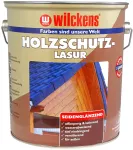 Holzschutzlasur seidenglänzend | 5 L | Nussbaum  - Wilckens