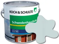 Schwedenhausfarbe Hellgrau