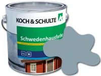 Schwedenhausfarbe Mittelgrau