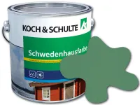 Schwedenhausfarbe Patinagrün