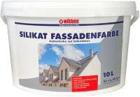 Silikat Fassadenfarbe matt | 10 L | Weiß - Wilckens