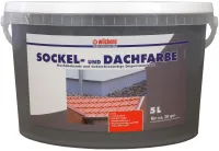 Sockel- & Dachfarbe matt | 5 L | Schiefer  - Wilckens
