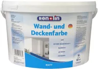 Wand- und Deckenfarbe matt | 10 L - Renolin