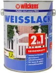 Weisslack 2in1 | seidenmatt | 2,5 L - Wilckens