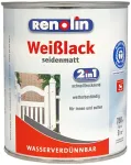 Weißlack 2in1 | seidenmatt | 750 ml - Renolin