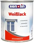 Weißlack | seidenmatt | 750 ml - Renolin
